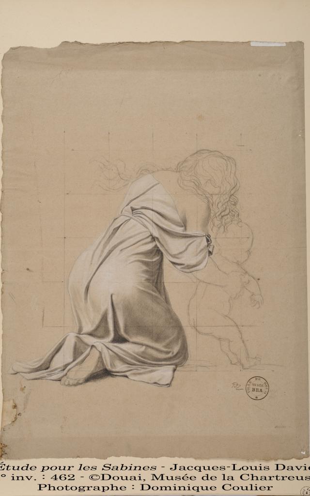 David Jacques Louis Etude Pour Les Sabines N° 462 1
