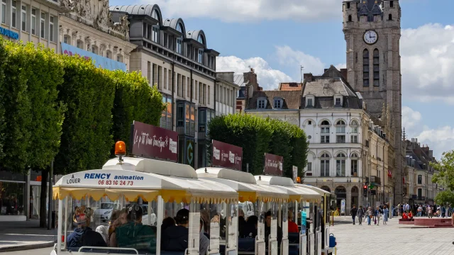 Ptit Train Touristique Douai Beffroi Douaisis Nord France Cadlanglet