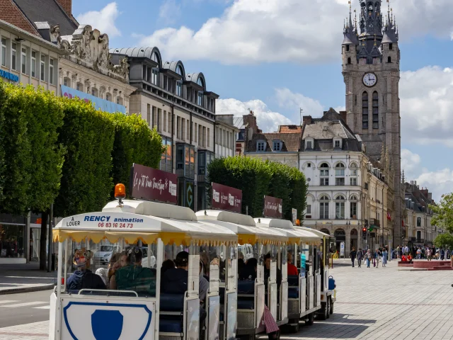 Ptit Train Touristique Douai Beffroi Douaisis Nord France Cadlanglet