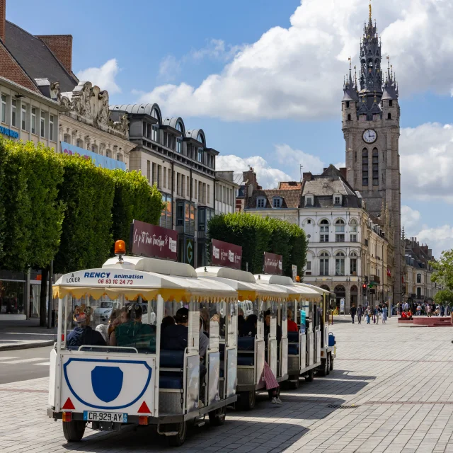 Ptit Train Touristique Douai Beffroi Douaisis Nord France Cadlanglet