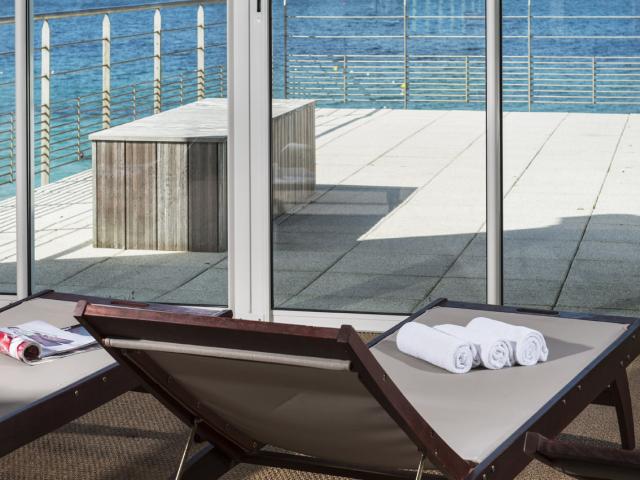 Moment de détente Thalasso Vue Mer Plage Des Sables Blancs