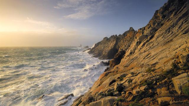 La Pointe du Raz au coucher de soleil