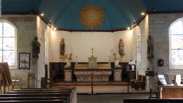 Intérieur De La Chapelle Saint Jean