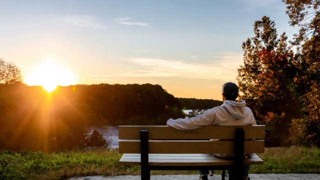 Rapides Spicer Automne Sunset Drummondville