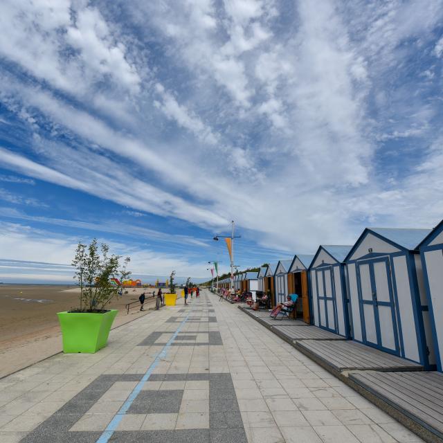 Plage Petit Fort Philippe Cabines