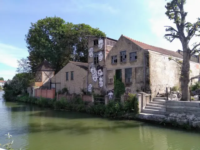 Bourbourg - l'île Sainte Sophie