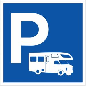 Panneau Parking Camping Car