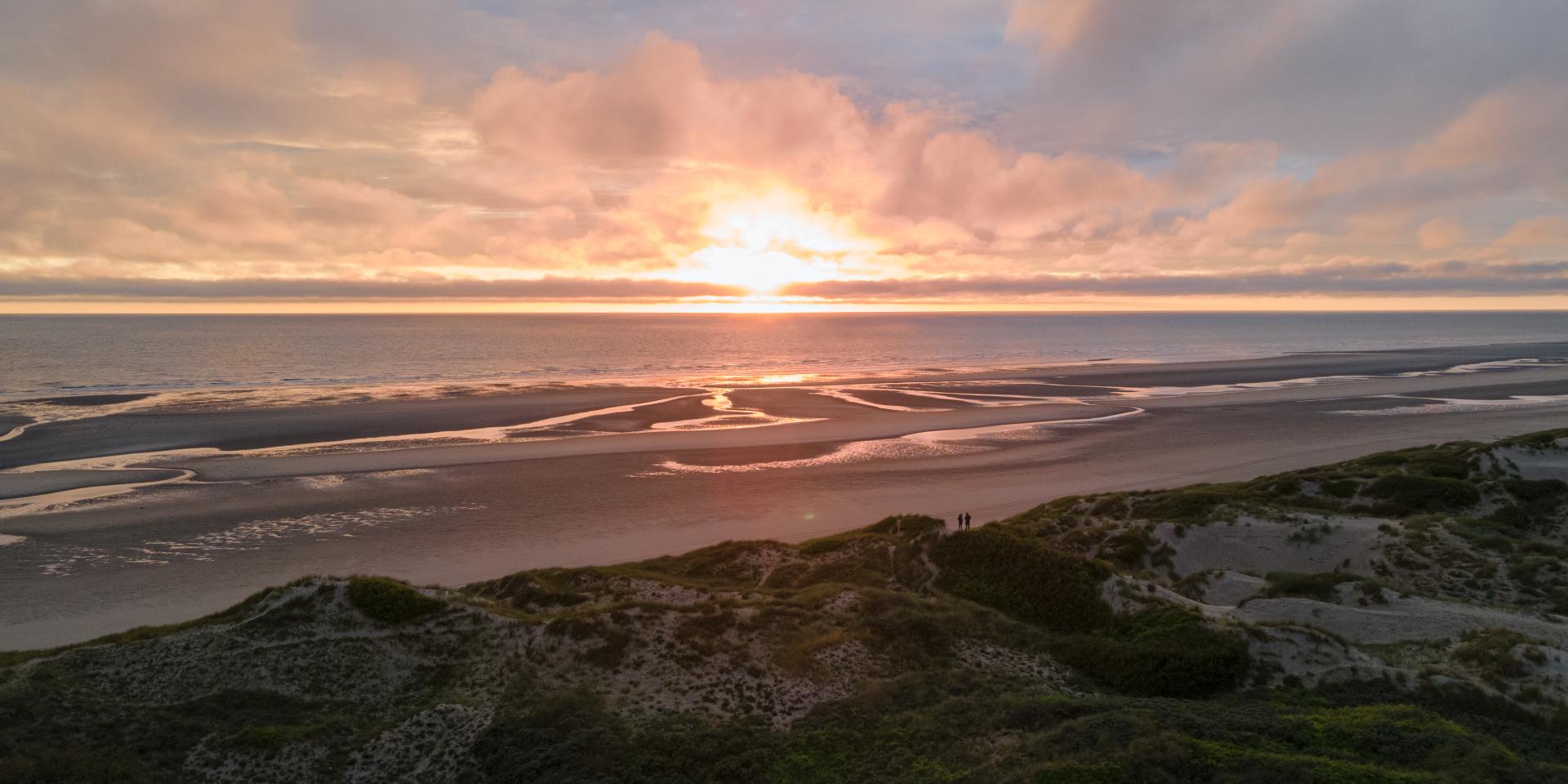 Coucher De Soleil Sur Les Dunes De Flandre En Route Creative Nomad 11102