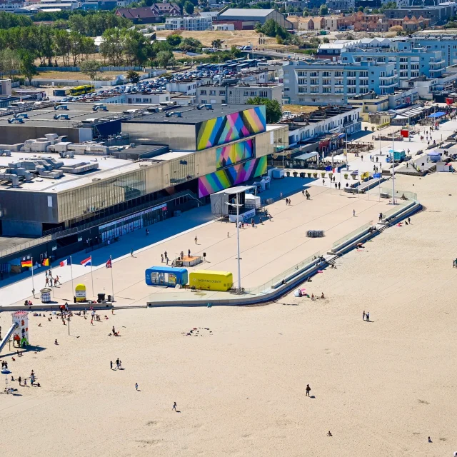 Vue Aerienne Malo Radisson Kursaal Cud 2 Min