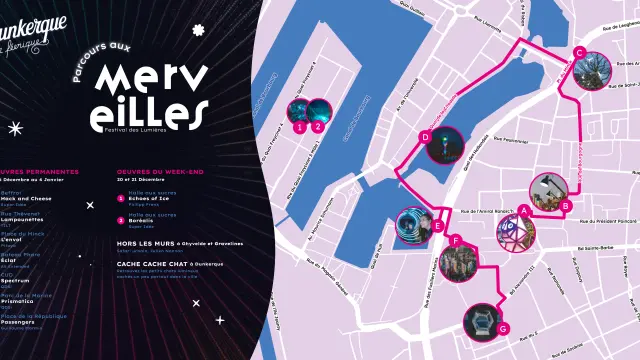 Plan Parcours aux Merveilles 2025