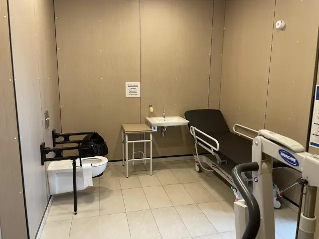 Salle de change