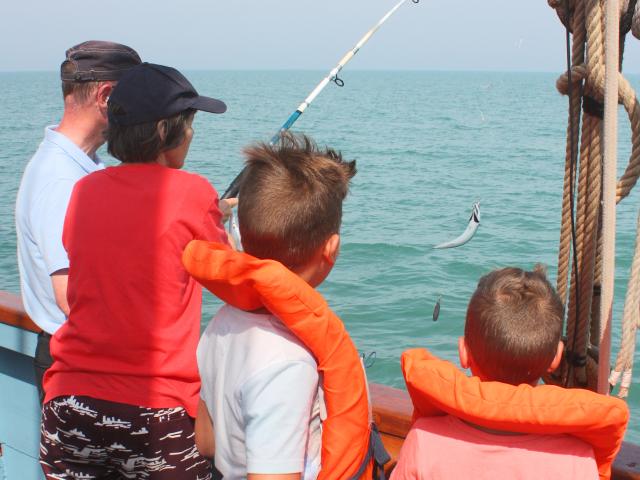 Pêche - Sortie en mer en vieux gréement