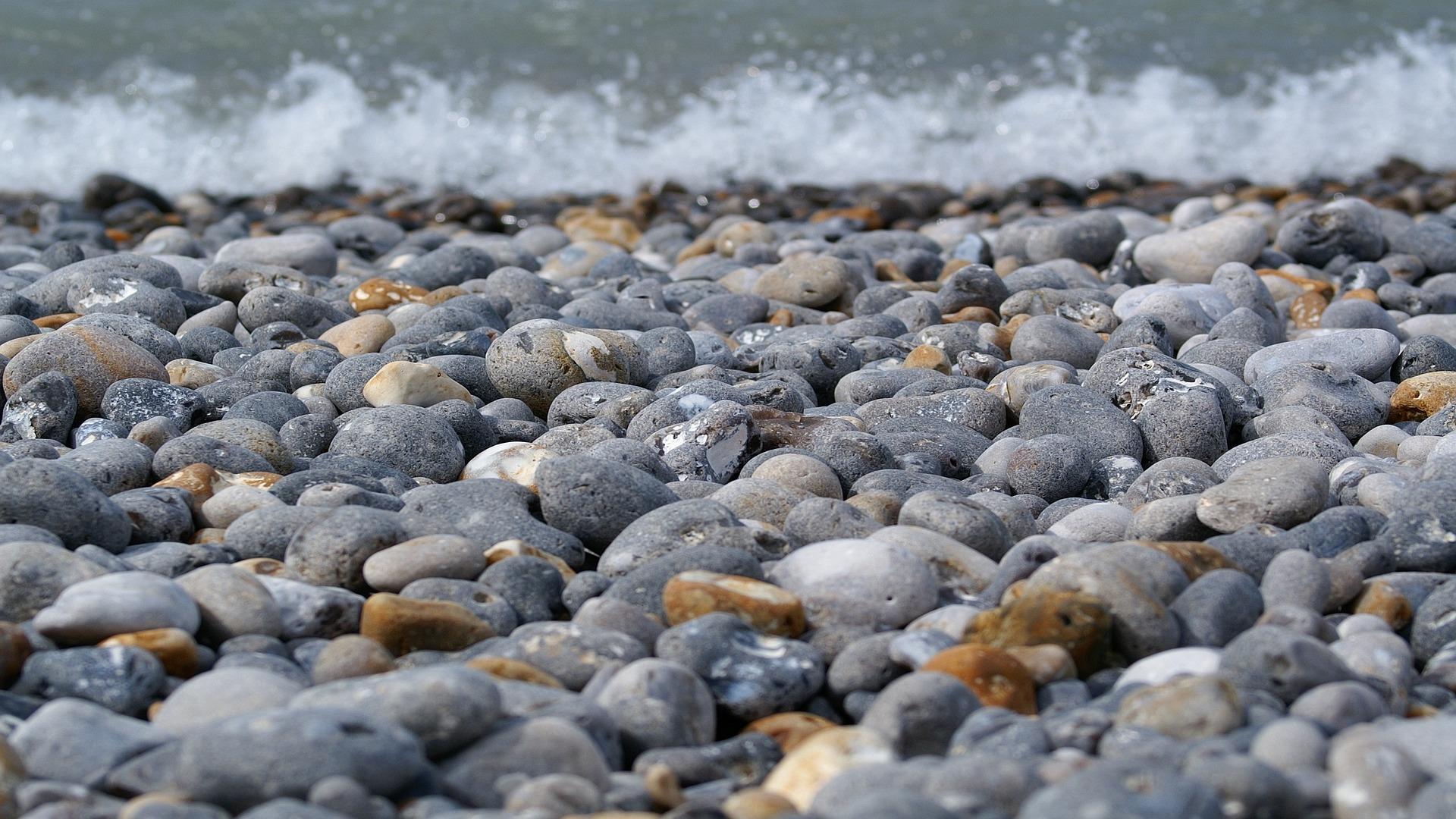 Plage de galet