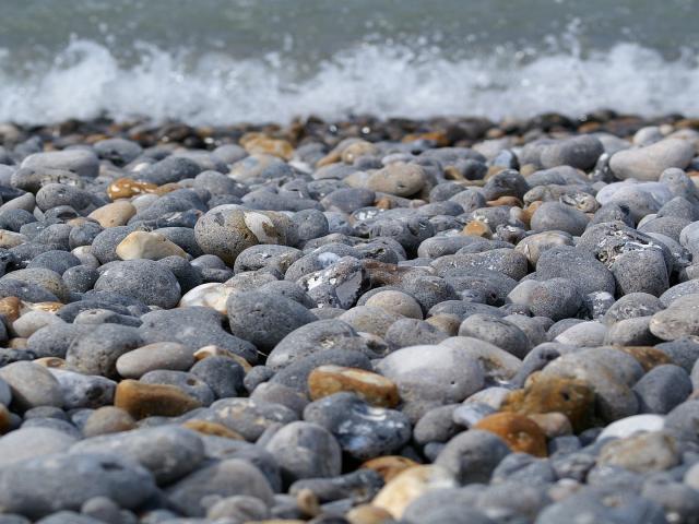 Plage de galet
