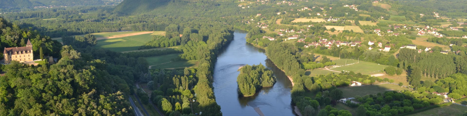 Paysage de la Vallée de la Dordogne