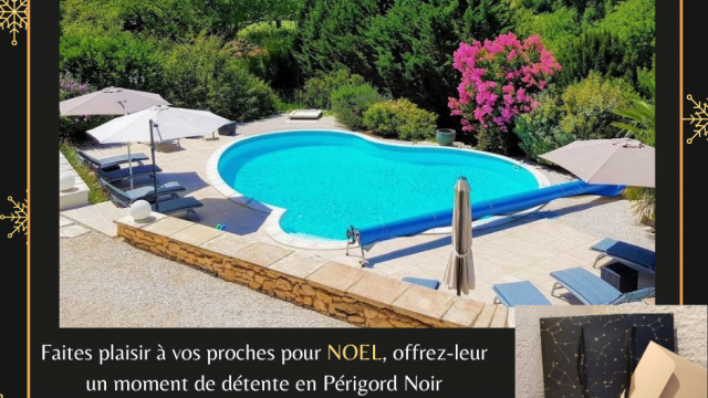 Faites plaisir à vos proches pour Nöel, offrez leur un moment de détente en Périgord Noir Cartes & chèques cadeaux