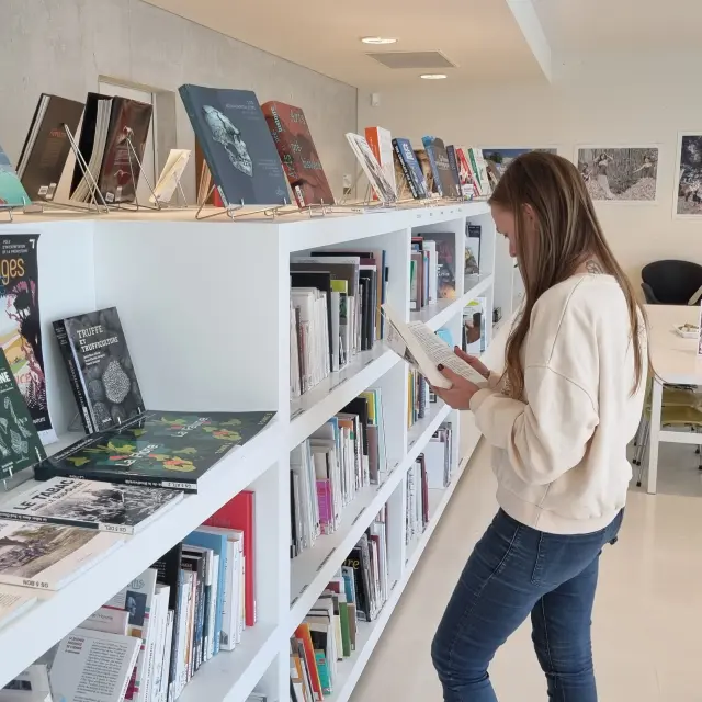 Le Pôle international de la préhistoire Mediatheque 1