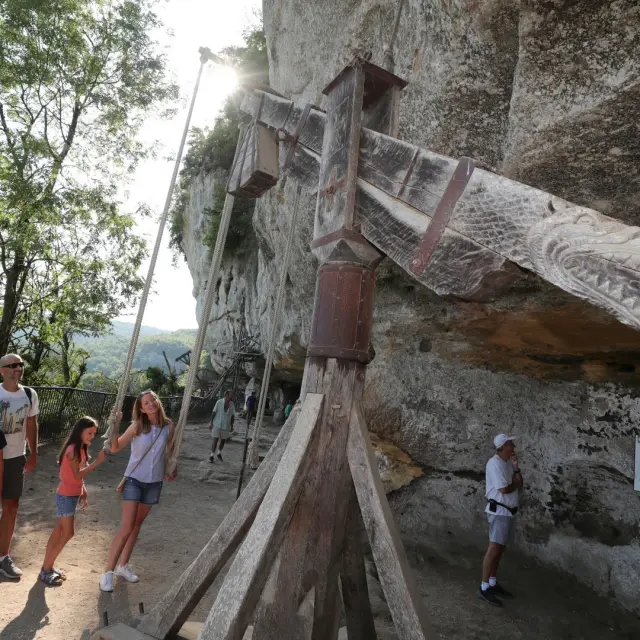 Visite de La Roque Saint Christophe