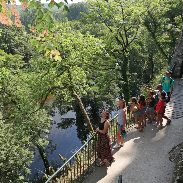 Visite de La Roque Saint Christophe