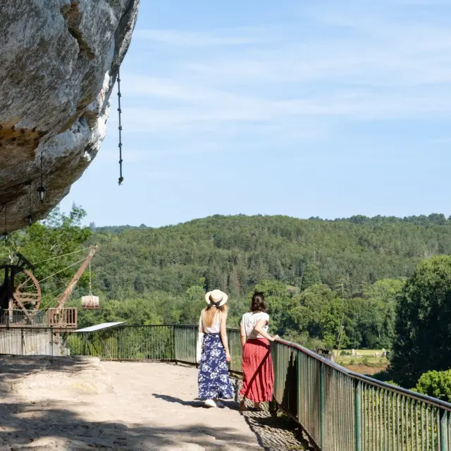 Visite de La Roque Saint Christophe