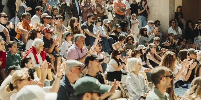 Spectateurs Festi Bocca Bonifacio