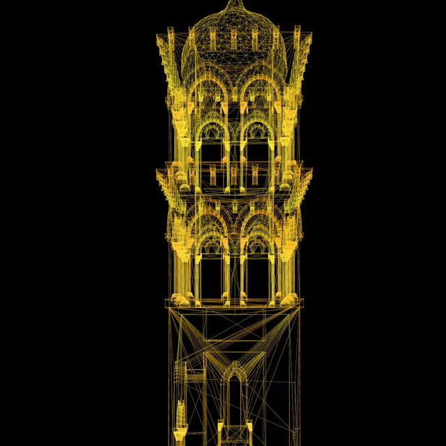 Mapping Clocher Eglise Saint Erasme Festi Lumi Bonifacio Agence Lumiere 2 2
