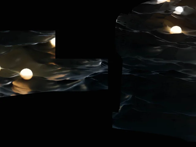 Patterns Of Light Vagues Espace Saint Jacques Ecole Torrione Bonifacio Festi Lumi Felix.frank