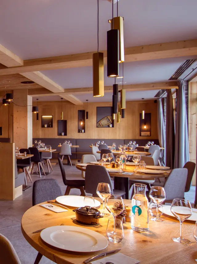 Le restaurant L'Avancher