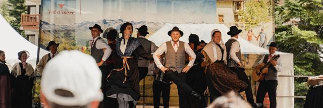 Spectacle à la Foire Savoyarde Avaline de Val d'Isère
