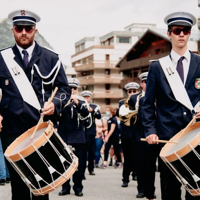 Foire Avaline « L'Avenir d'Albens » Batterie fanfare