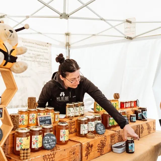Exposant sucré Foire Avaline
