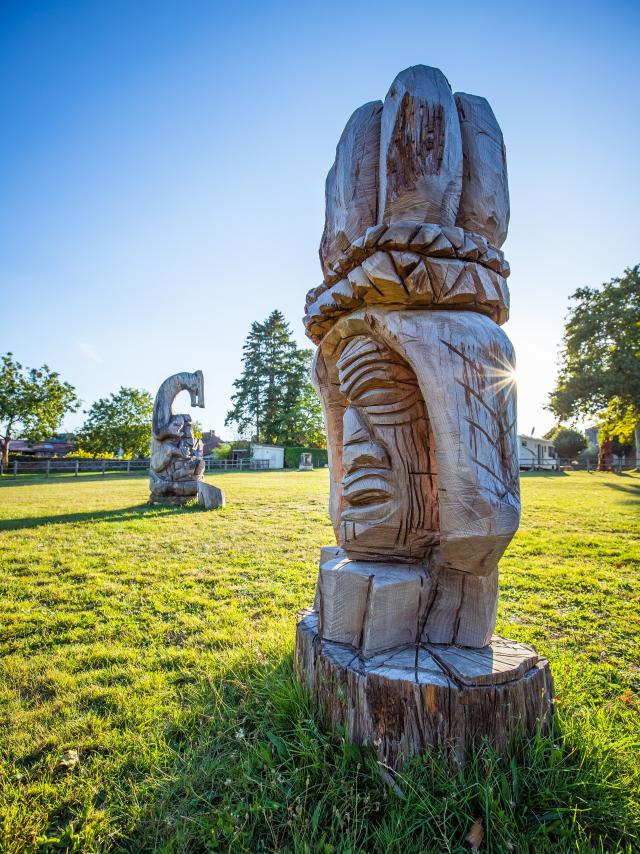 Foussais-Payré - Sculptures à la Tronçonneuse