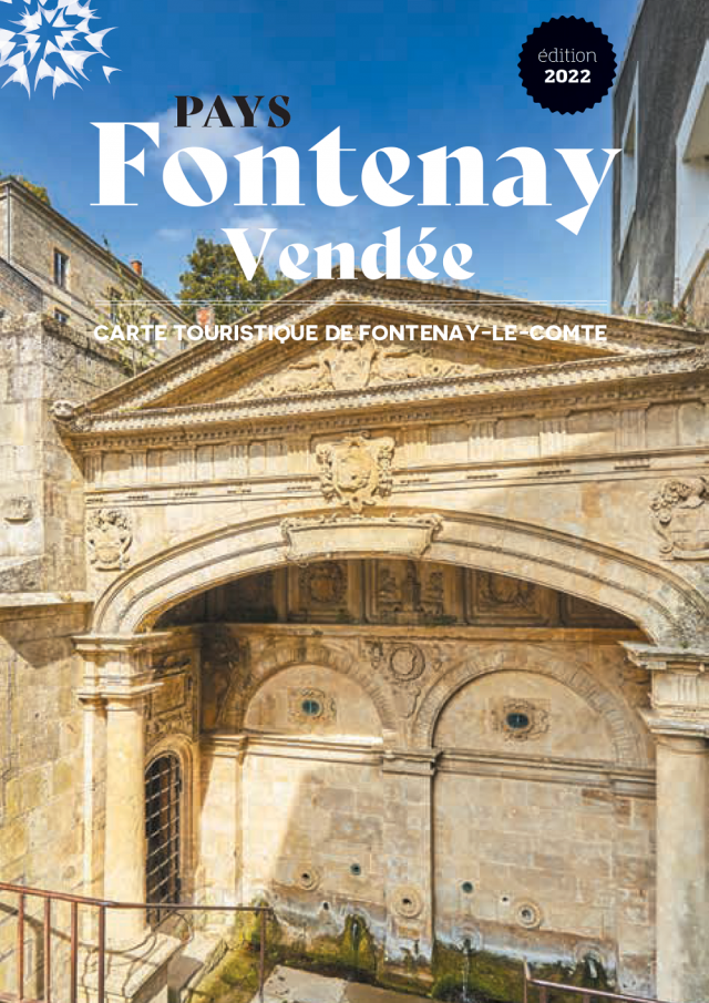 Carte touristique de Fontenay-le-Comte 2022