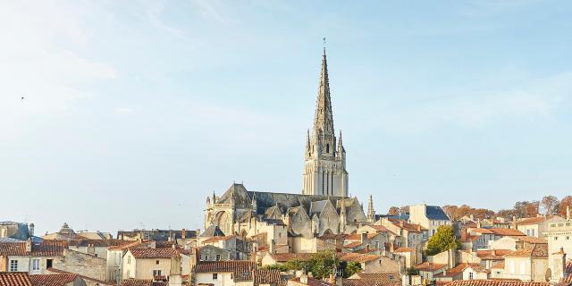 Vue aérienne Fontenay-le-Comte - Notre-Dame