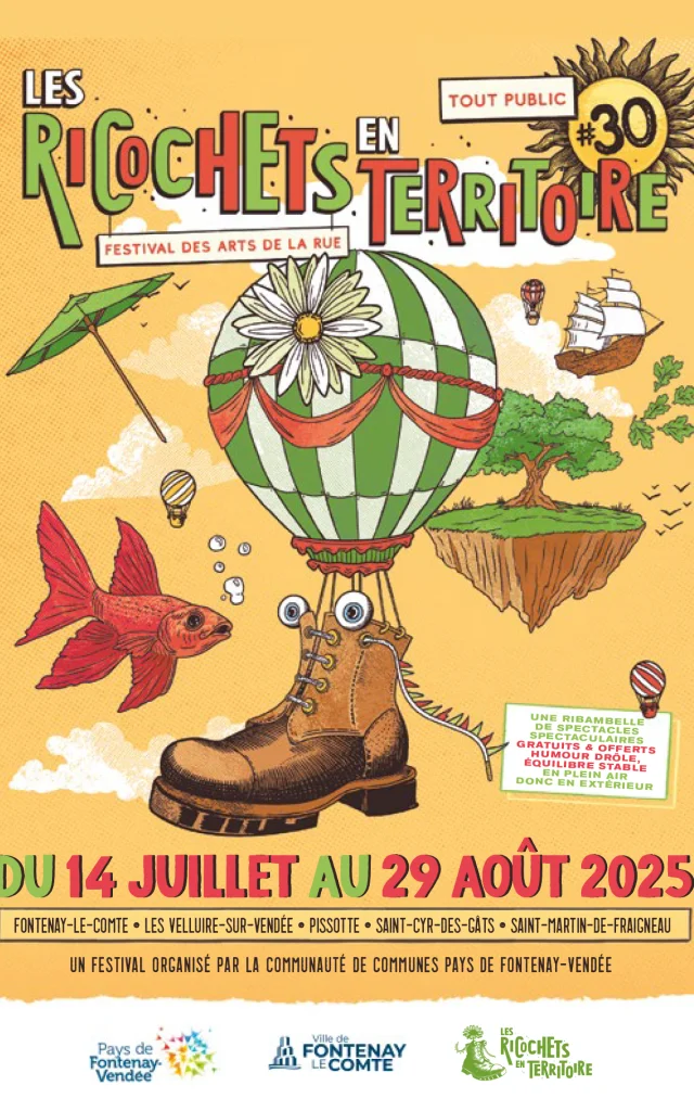 Festival Les Ricochets en Territoire 2025