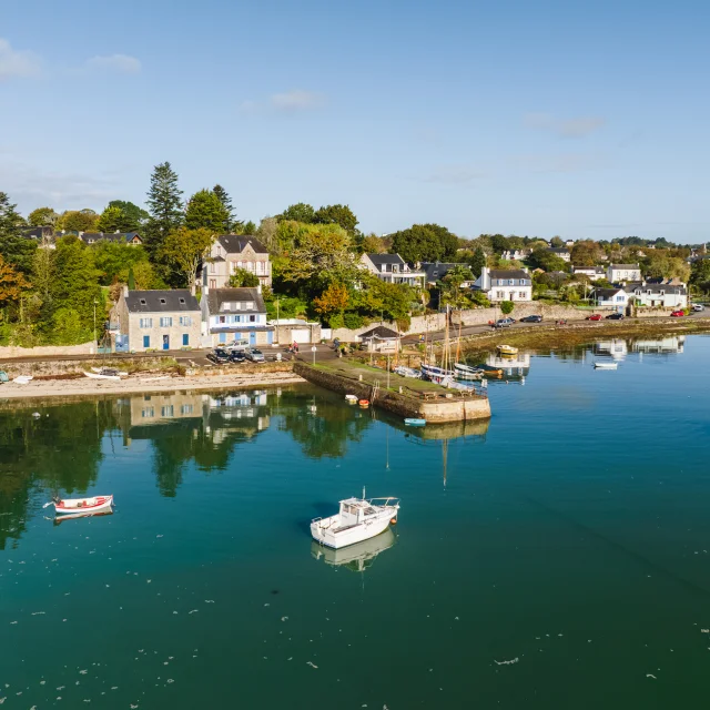 Vieux Port Foret Fouesnant Autumn Poriel