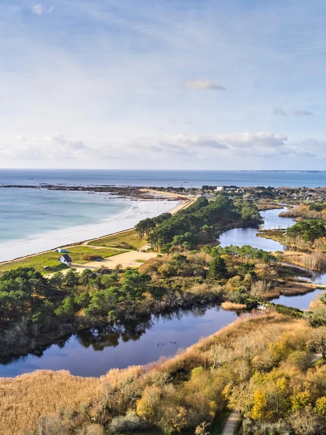 Beach and marsh - Cleut Rouz