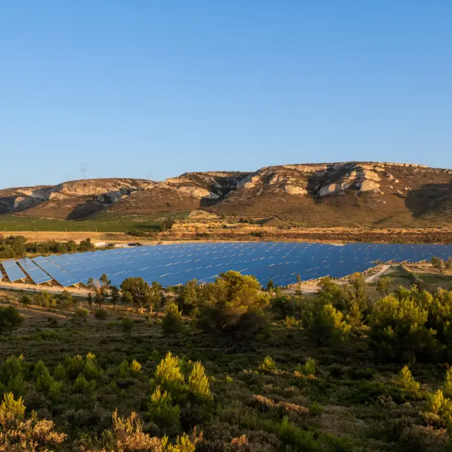 Centrale Photovoltaique Eyguieres Moulon De Ble@edf