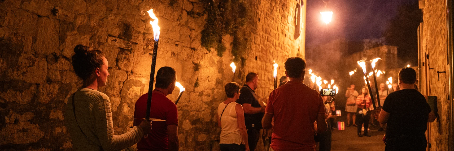 Torchlight tour