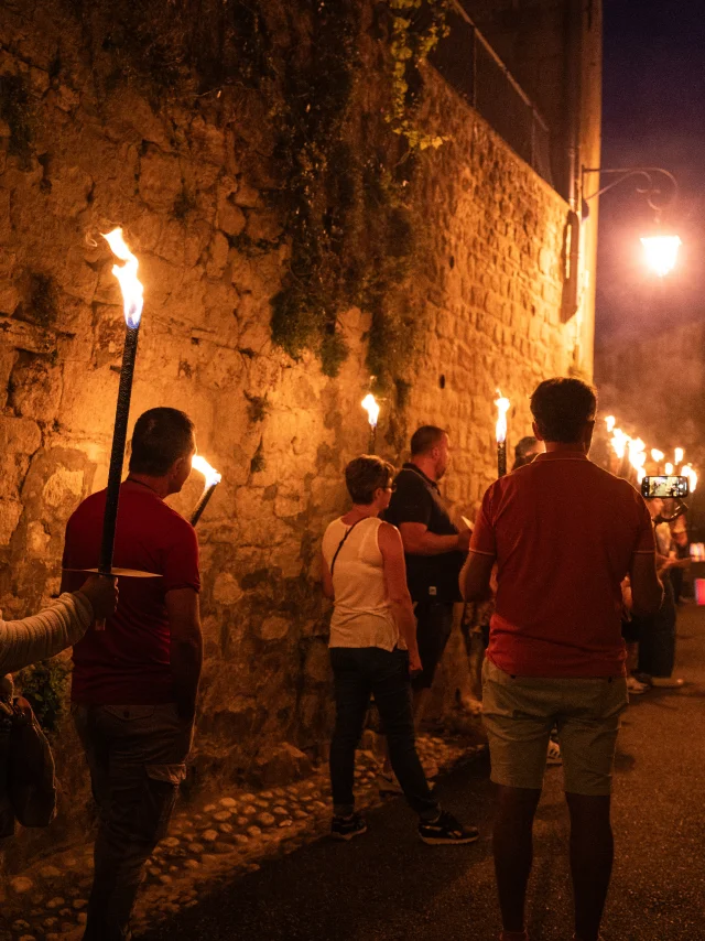 Torchlight tour