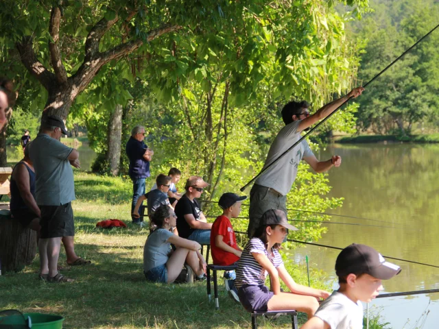 Children's nature fishing workshop