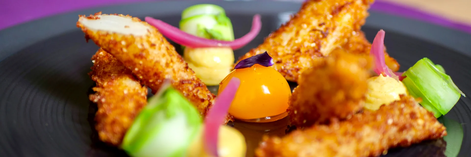 Plat au restaurant La Récréation Aux Arques