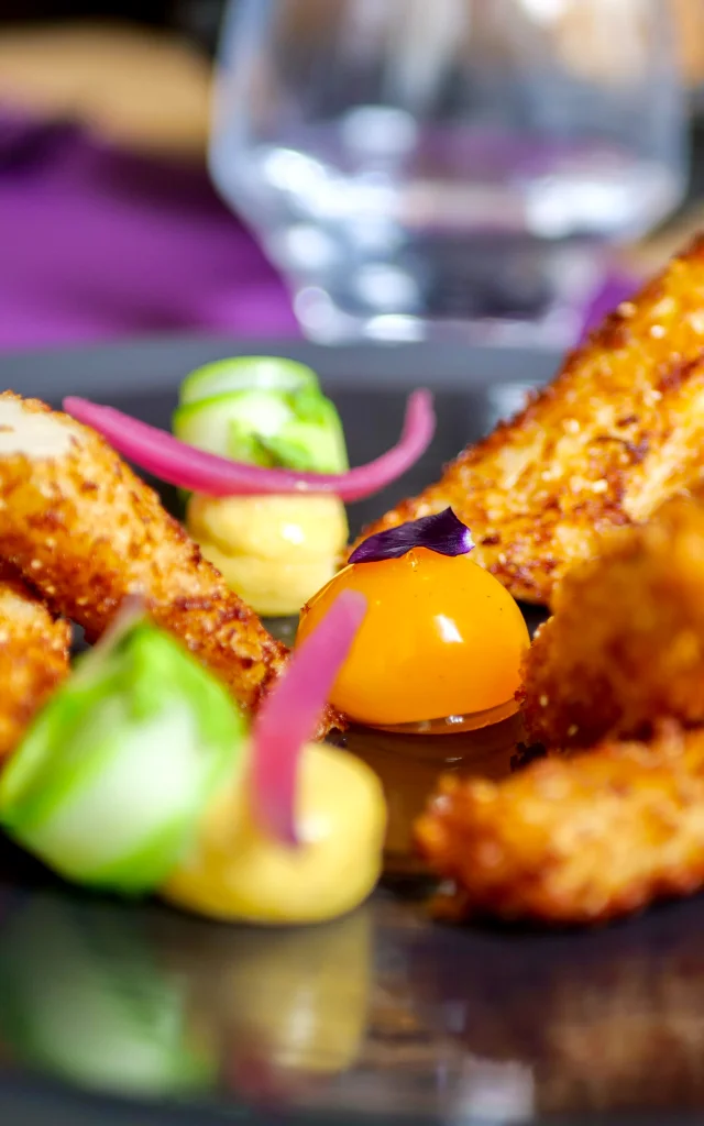 Dish at the restaurant La Récréation Aux Arques