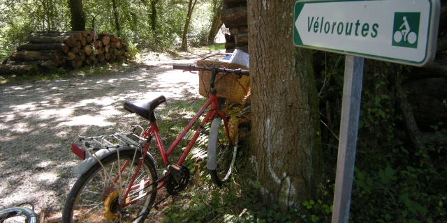 Veloroute Bouriane Sign