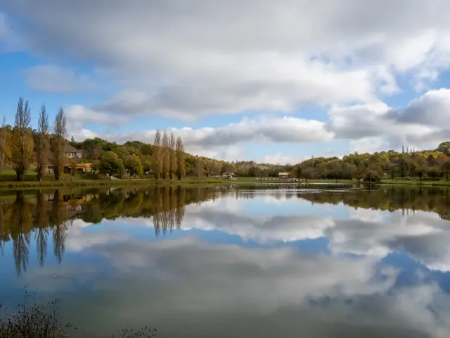 Etang de Le Vigan in autumn