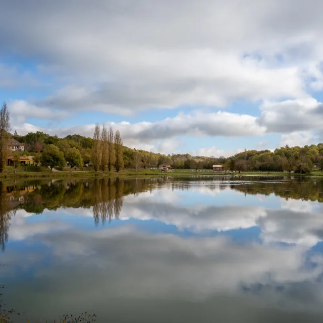 Etang de Le Vigan in autumn