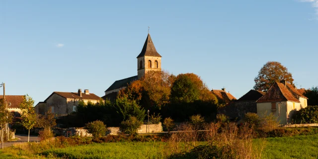Uzech Les Oules in Autumn