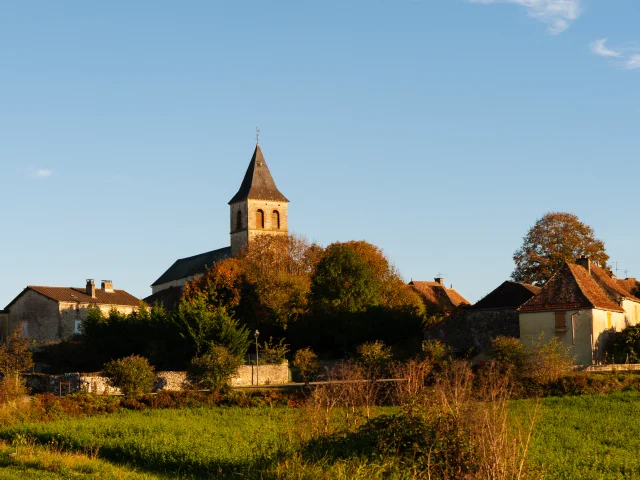 Uzech Les Oules in Autumn