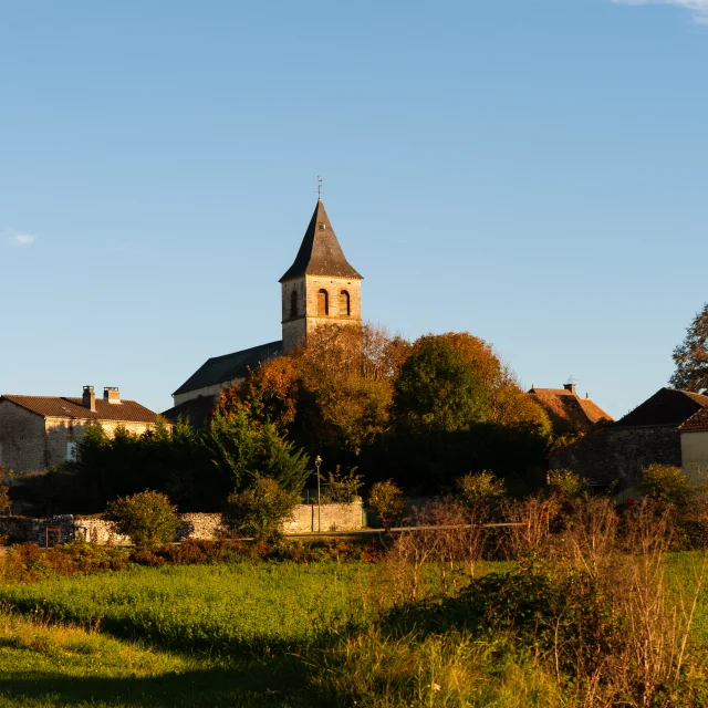 Uzech Les Oules in Autumn
