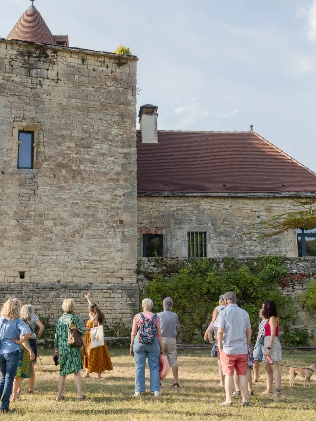 Visite du chateau de Peyrilles